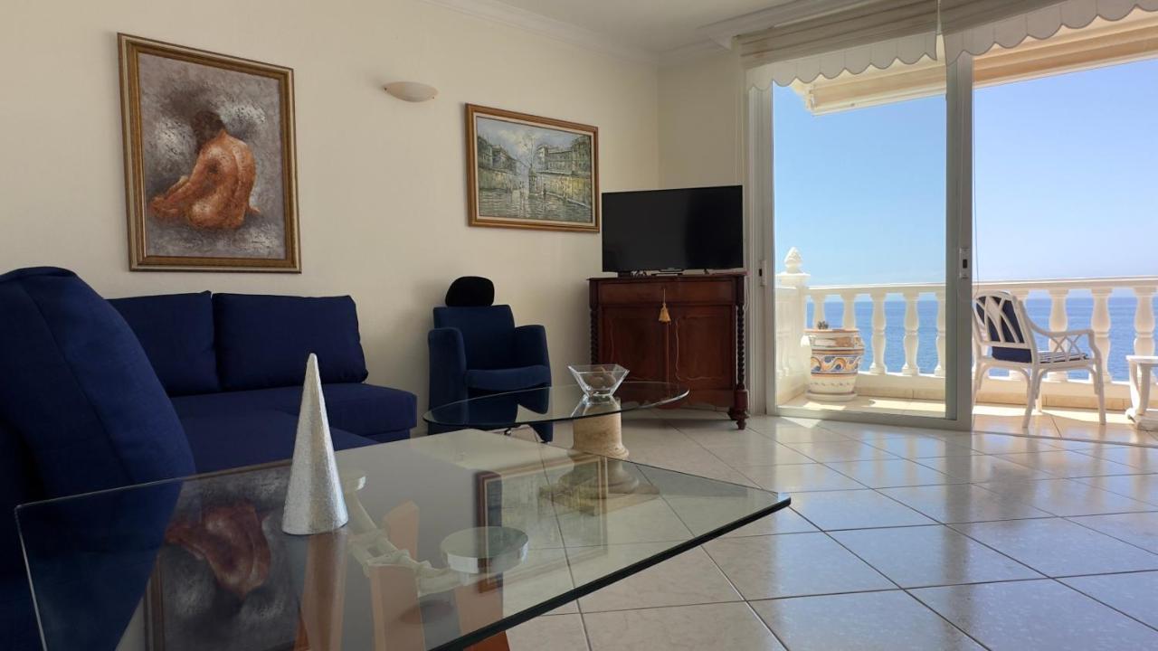 1St Line Sea View & Rooftop - Arena Puerto de Santiago  Luaran gambar