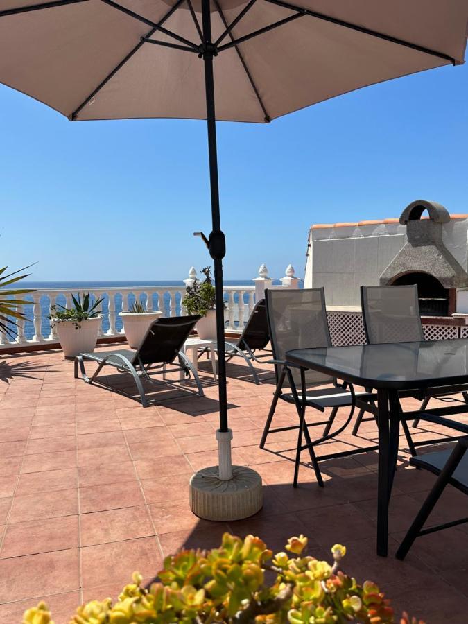 1St Line Sea View & Rooftop - Arena Puerto de Santiago  Luaran gambar