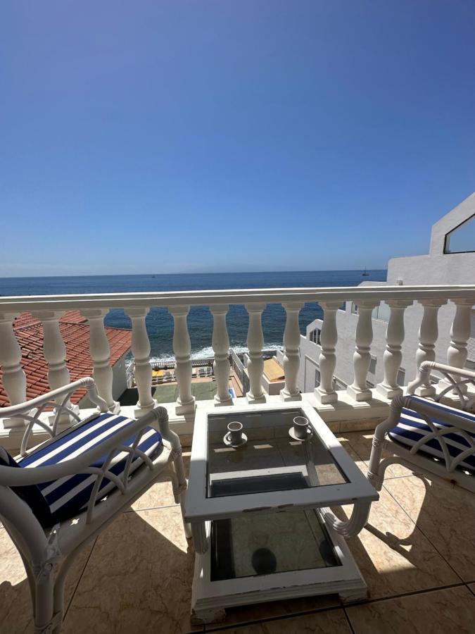 1St Line Sea View & Rooftop - Arena Puerto de Santiago  Luaran gambar
